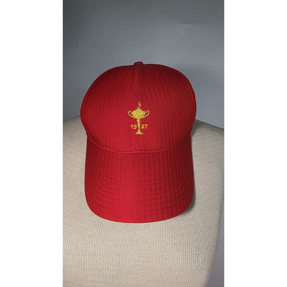 RYDER CUP 1927 Trophy NIKE Golf Hat Legacy91 Dri-Fit Red
